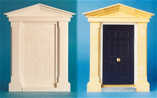 Large Georgian front door