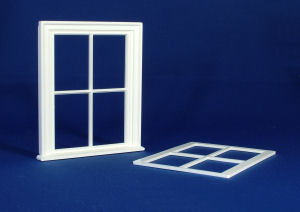 Victorian small 4 pane window