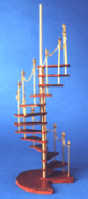 Spiral staircase kit