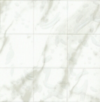 White self-adhesive marble tiles