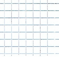 Small white square tiles