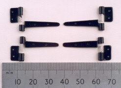 Strap hinges