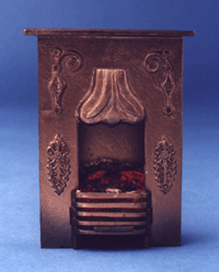 Small bedroom fireplace