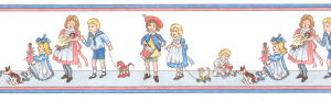 Children border - white