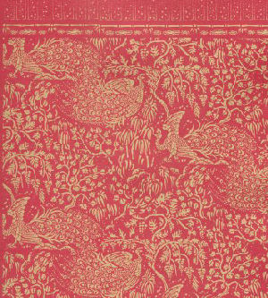 Peacocks (red)