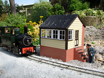 Castle Caereinion signal box