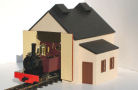 Engine shed