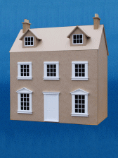 House built from Georgian Dormer Cottage Plan