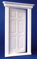 Small Georgian front door