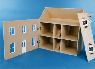 Interior of house built from Victorian Cottage plan