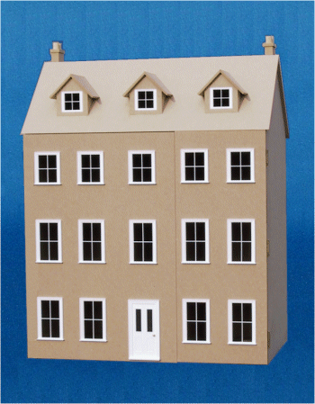 House built from Victorian mansion plan