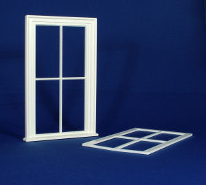 Victorian large 4 pane  window