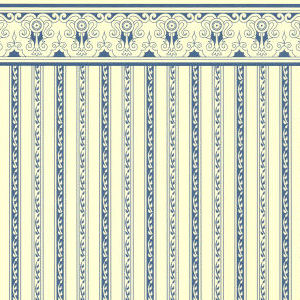 Regency blue stripe