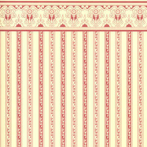 Regency burgundy stripe