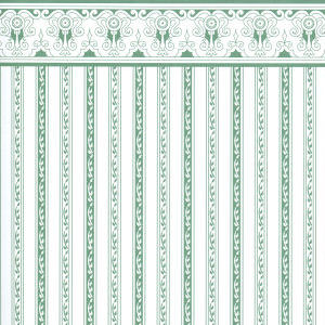 Regency green stripe