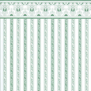 Regency green stripe