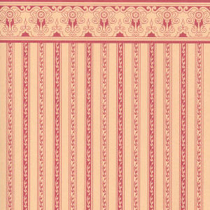 Regency plum stripe on tan