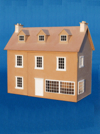 House built from Georgian Shops Plan