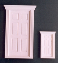 Small Georgian front doors