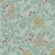 H98 - Birds & Berries on green background